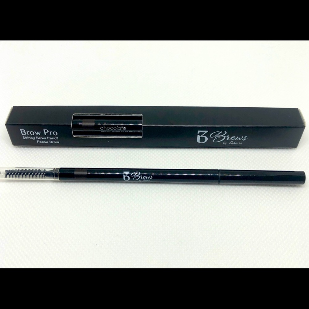 Retractable waterproof eyebrow pencil